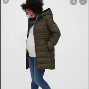 Gap Maternity Upcycled Puffer Jacket